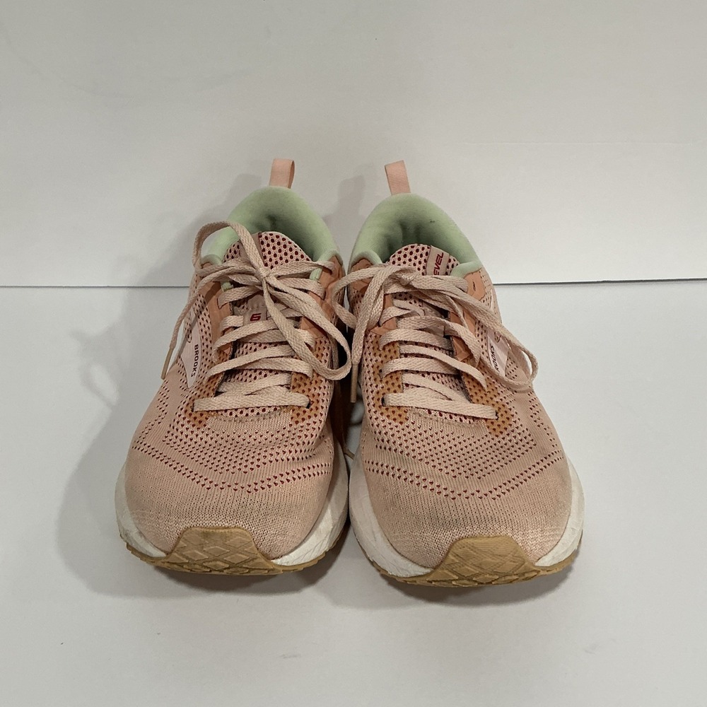 Brooks Revel 6 Peach Whip Pink Running Shoes, Size 9.5, Walking, Gym